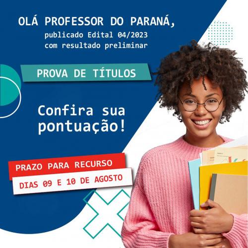 Resultado Prova de Títulos