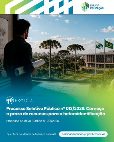 Processo Seletivo Público n°013/2026: Começa o prazo de recursos para a heteroidentificação