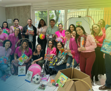 Evento de doação do brinquedos 