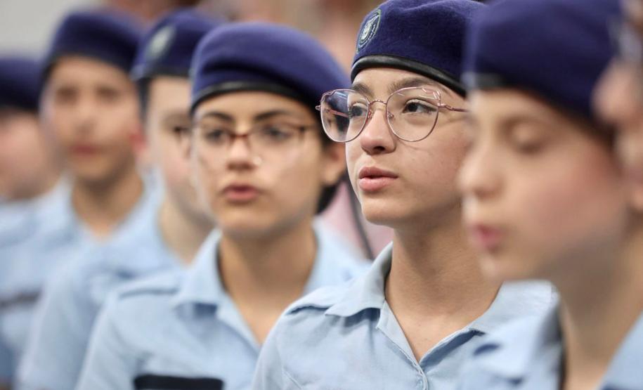 PREDUC MARCA PRESENÇA EM INAUGURAÇÃO DE ESCOLA CÍVICO-MILITAR