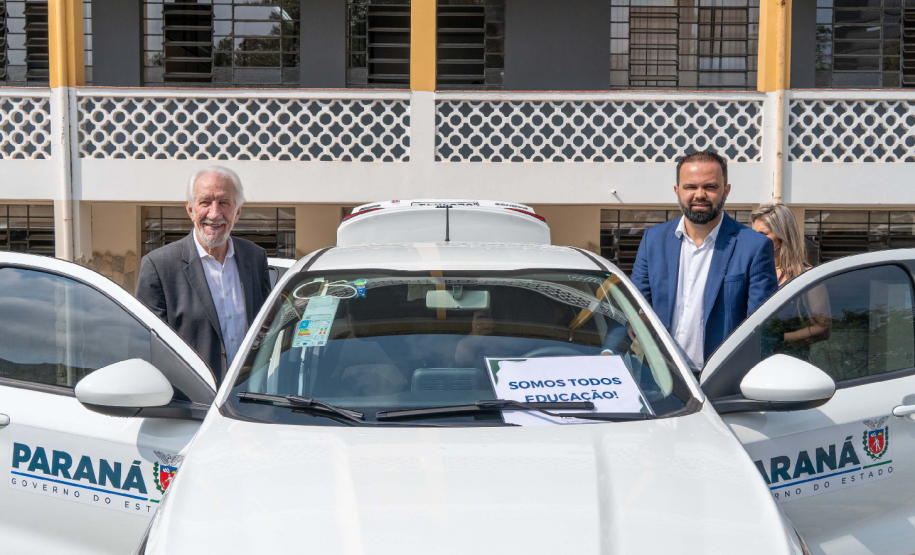 Foto de entrega da frota