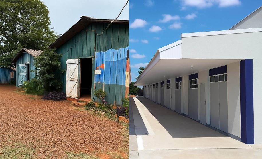 Fim das salas de madeira: modernização já beneficia 12 mil alunos de escolas do Paraná